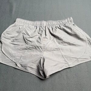Ultra Performance Womens Running Shorts Gray Elastic Waist Mesh Liner Size L